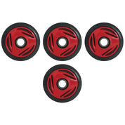 4 Front Rail Red Idler Wheels BOMBARDIER/SKI-DOO MX Z 600/800 REV (all) 02-03