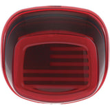 Kuryakyn Tracer Red US Flag LED Taillights without License Light 2925