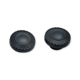 Kuryakyn Black Aztec Fuel Gas Caps Pair Set Indian Chief Chieftain Roadmaster