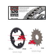 520 BMOR Chain,Front & Rear Sprocket Kit POLARIS 500 Predator E 2x4 2003-2004