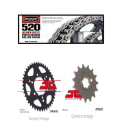 520H Heavy-Duty Chain,Front & Rear Sprocket Kit KAW KXT250A Tecate 1984-1985