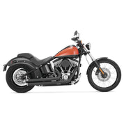 Vance And Hines Big Shots Staggered Black With Fuelpak FP4