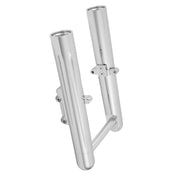 Arlen Ness Hot Fork Legs Lower Sliders Dual Disc Deep Cut Chrome Harley 14-17 FL