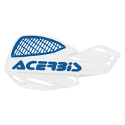Acerbis White/Blue Uniko Vented Handguards - 2072671029