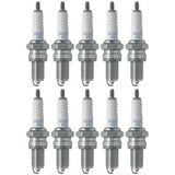 Set of 10 NGK Standard Spark Plugs for Suzuki VS750GL 1991-1988 Engine 750cc