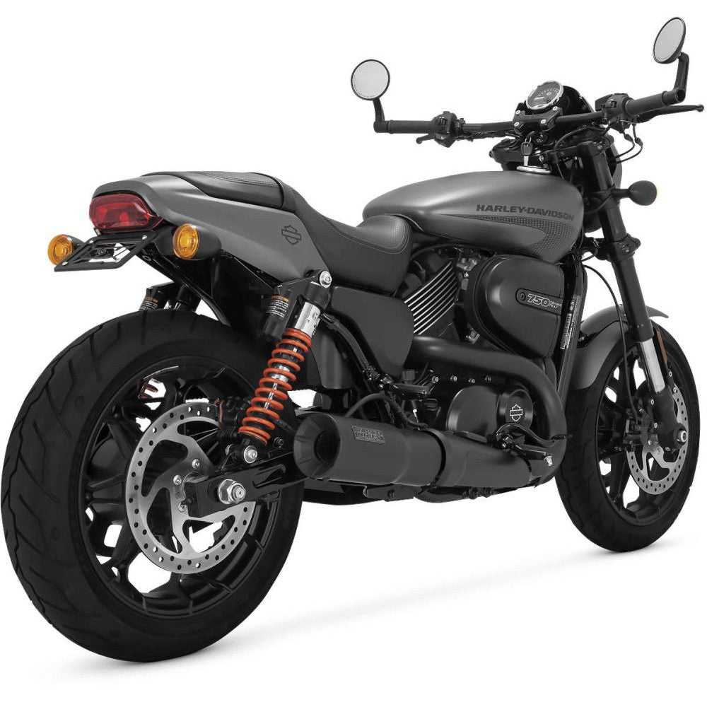 Vance And Hines Hi-Output Slip On Exhaust Black With Fuelpak FP3