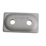Woodys Angled Double Stud Support Plate 5/16" 12 Pack - ADA2-3775