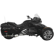 Two Brothers Racing Black Slip-On System For Can-Am Spyder F3-T 2015-2022