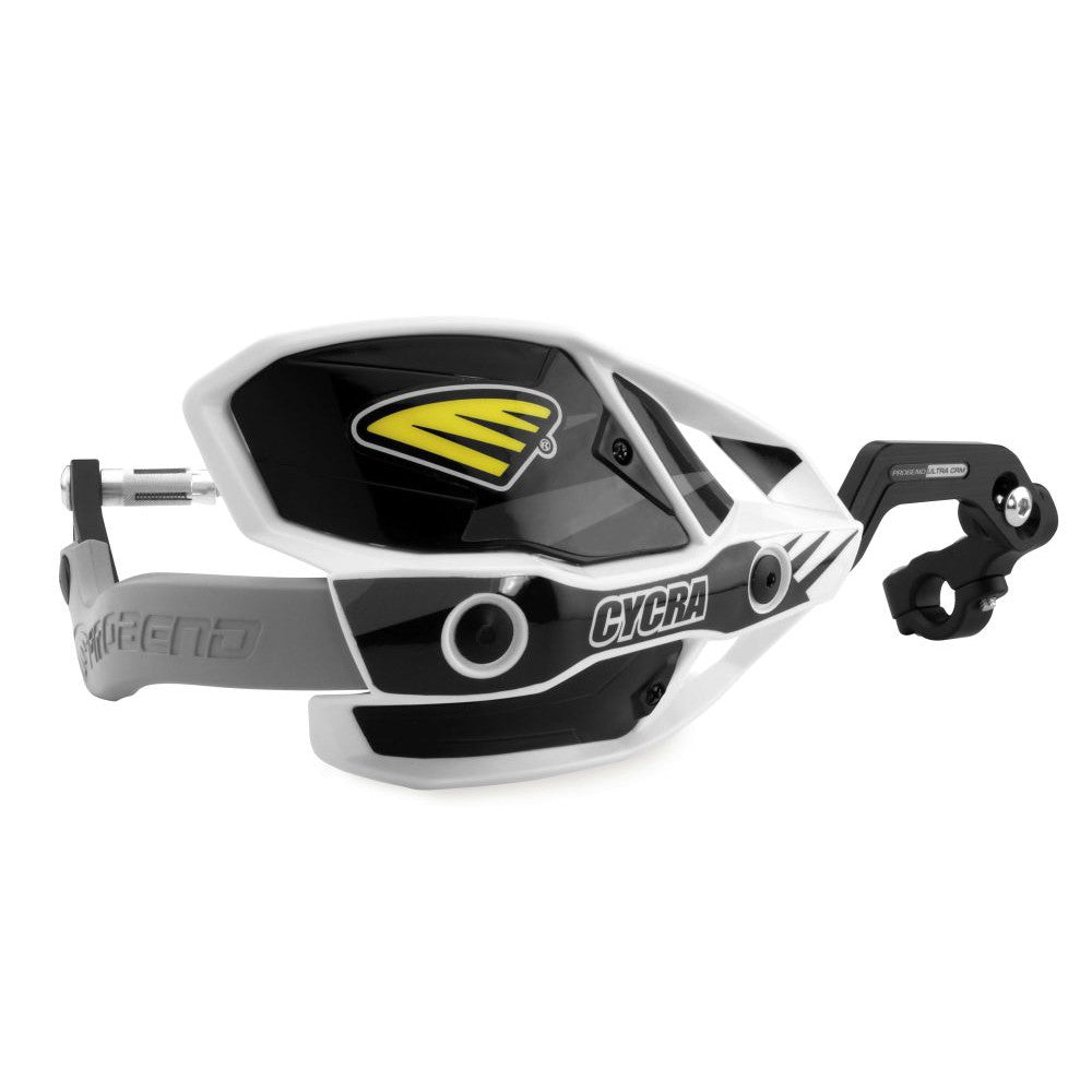 Cycra Probend Ultra CRM Handguard 7/8" Clamp White/Black/Grey - 1CYC-7407-12X