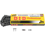 DID 420NZ3 Super Non-O-Ring Chain 120 Links Gold/Black for ATV/UTV