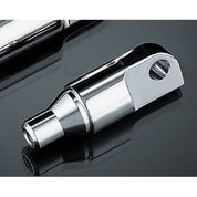 KURYAKYN CHROME 1-1/2" MALE MOUNT FOOTPEG EXTENSIONS FOR HARLEY DAVIDSON PR 8063
