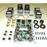 Kit de reconstrucción de cabezal de potencia WSM para Johnson/Evinrude 200/225 HP, 6 cilindros, 88-92 estándar