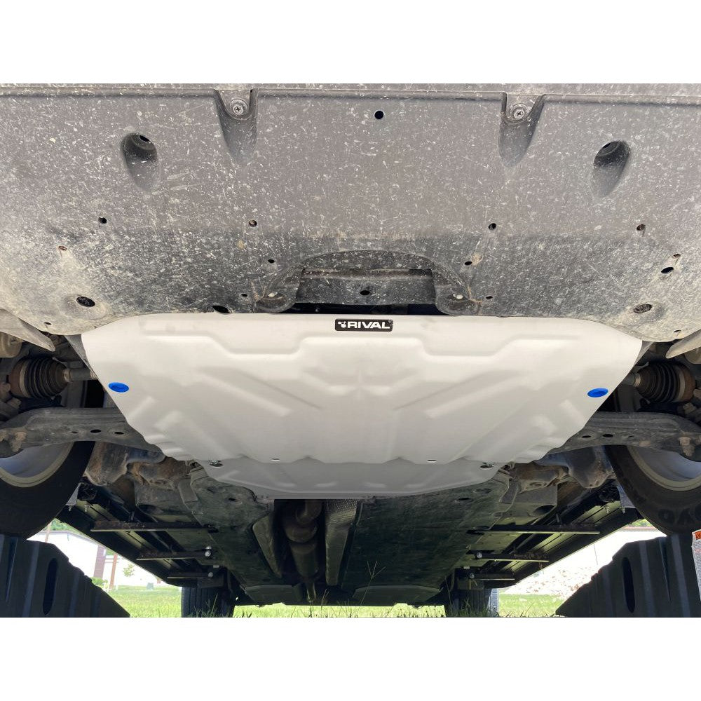 Rival 5/32 Inch thick Aluminum Skid Plate For 19-22 Toyota RAV4 Engine