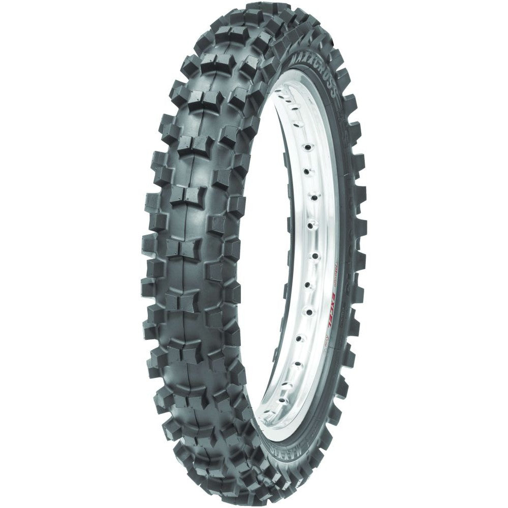Pair of Maxxis Maxxcross MX-ST M7332 Dirt Bike Tires Rear 120/100-18 (2)