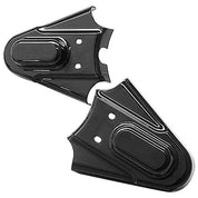 Harley FXSTI Softail Standard 2001-2005Phantom Swingarm Covers Black by Kuryakyn