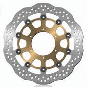BikeMaster Brake Rotor For Honda CBR600RR 2003-2016 Contour Front Silver