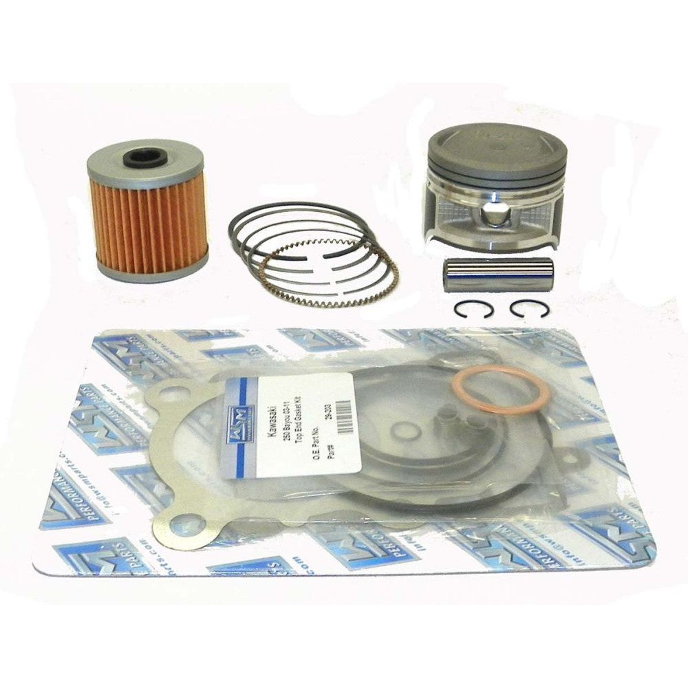 WSM Top End Rebuild Kit For Kawasaki 250 Bayou 03-11 Standard 54-252-10