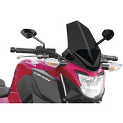 Puig Naked Bike Windshield Sport Dark Smoke - 7655F