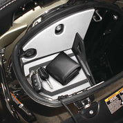 Hardstreet Ryt-There Saddlebag Shelf Set For Indian Springfield, Challenger 2014-2021 Round Double-Hinged Grey
