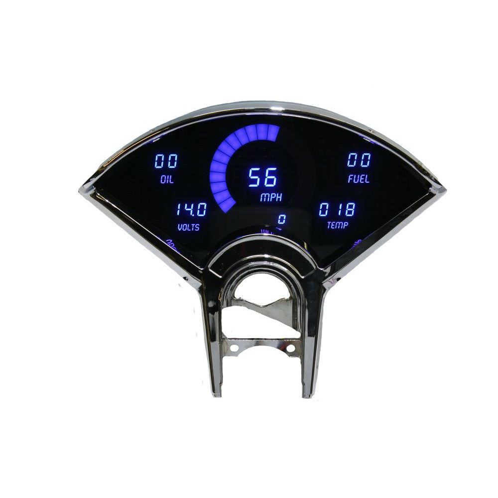 Intellitronix 1955-1956 Chevy Bel Air LED Digital DP1101 - Blue