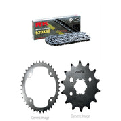 RK Chain & SUNSTAR Sprockets Kit for ATV/UTV YAMAHA YFM350R Raptor 2004-2013