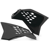 Acerbis Black Radiator Shrouds for KTM - 2252990001