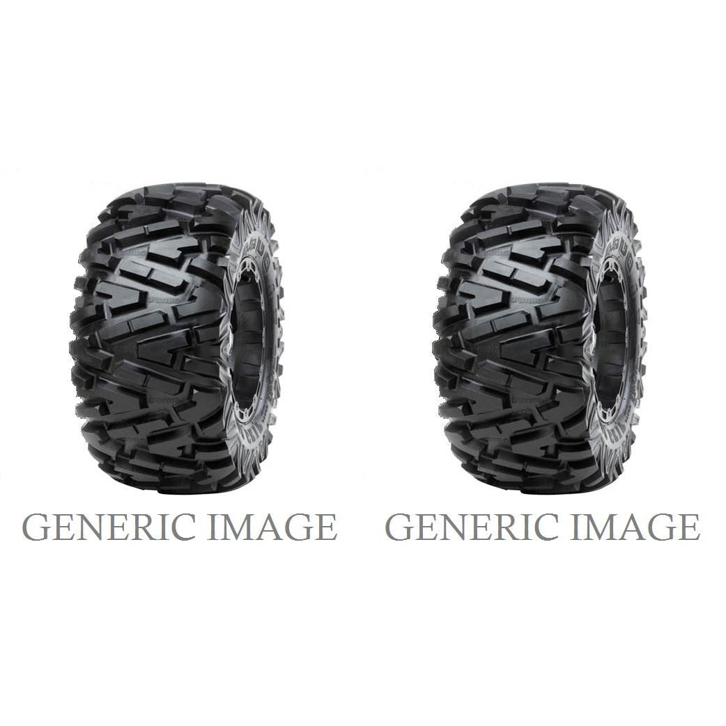 Set of 2 DURO Power Grip DI2025 Radial Rear Tires 25x10R-12 6-ply