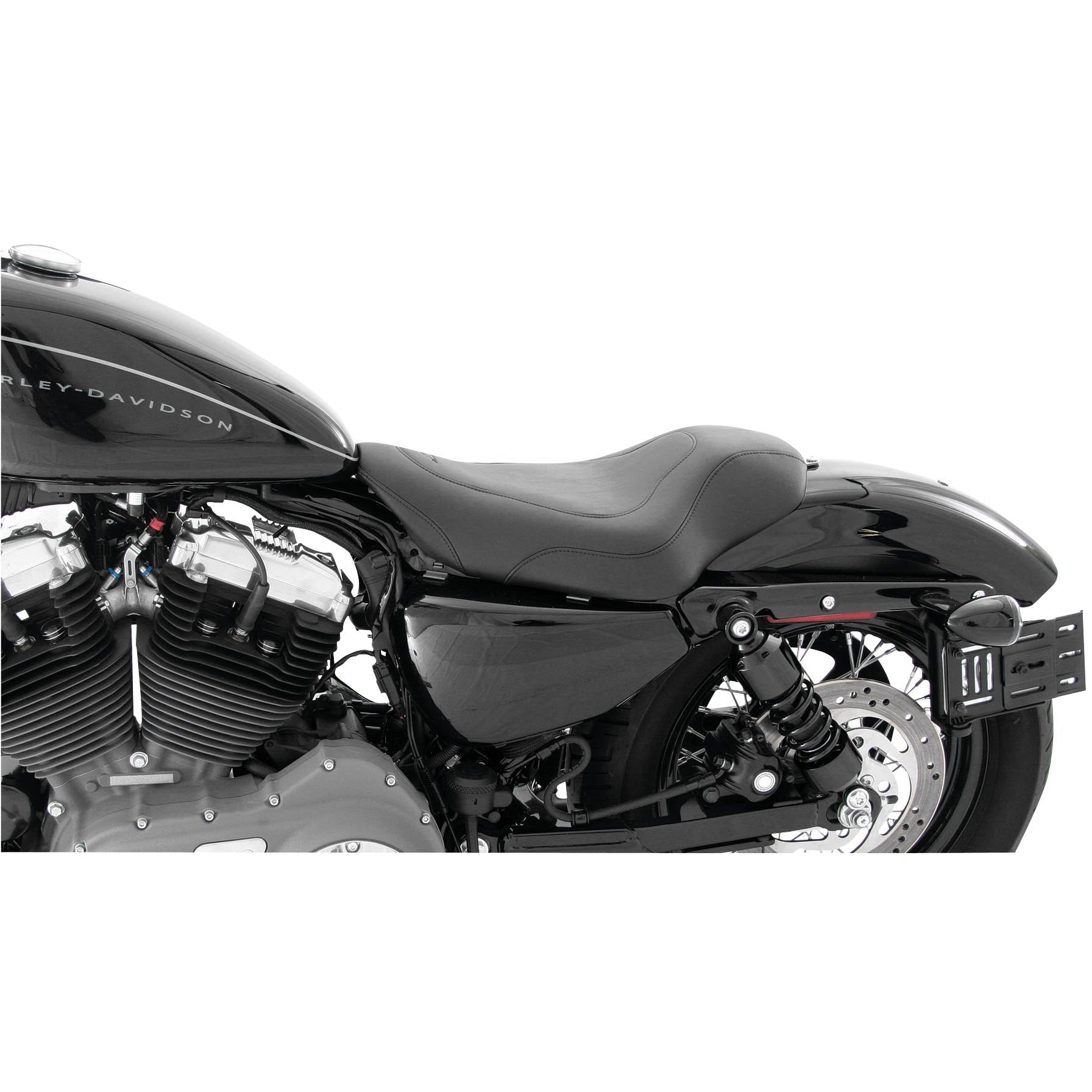 Harley-Davidson XL883 Sportster 883 2004-2008 Tripper Solo Seat by Mustang