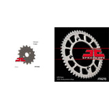 Front Steel and Rear Aluminum Sprocket Kit for OffRoad HONDA CR85R 2003-2004