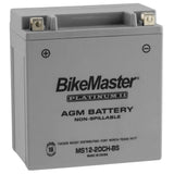 BikeMaster AGM 12V Platinum Battery For Moto Guzzi Griso 1100 2005-2013 Grey