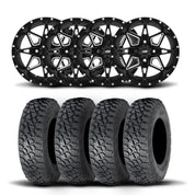ITP Tornado 15" Matte Black Wheels And Tenacity Tires [32x10R-15]