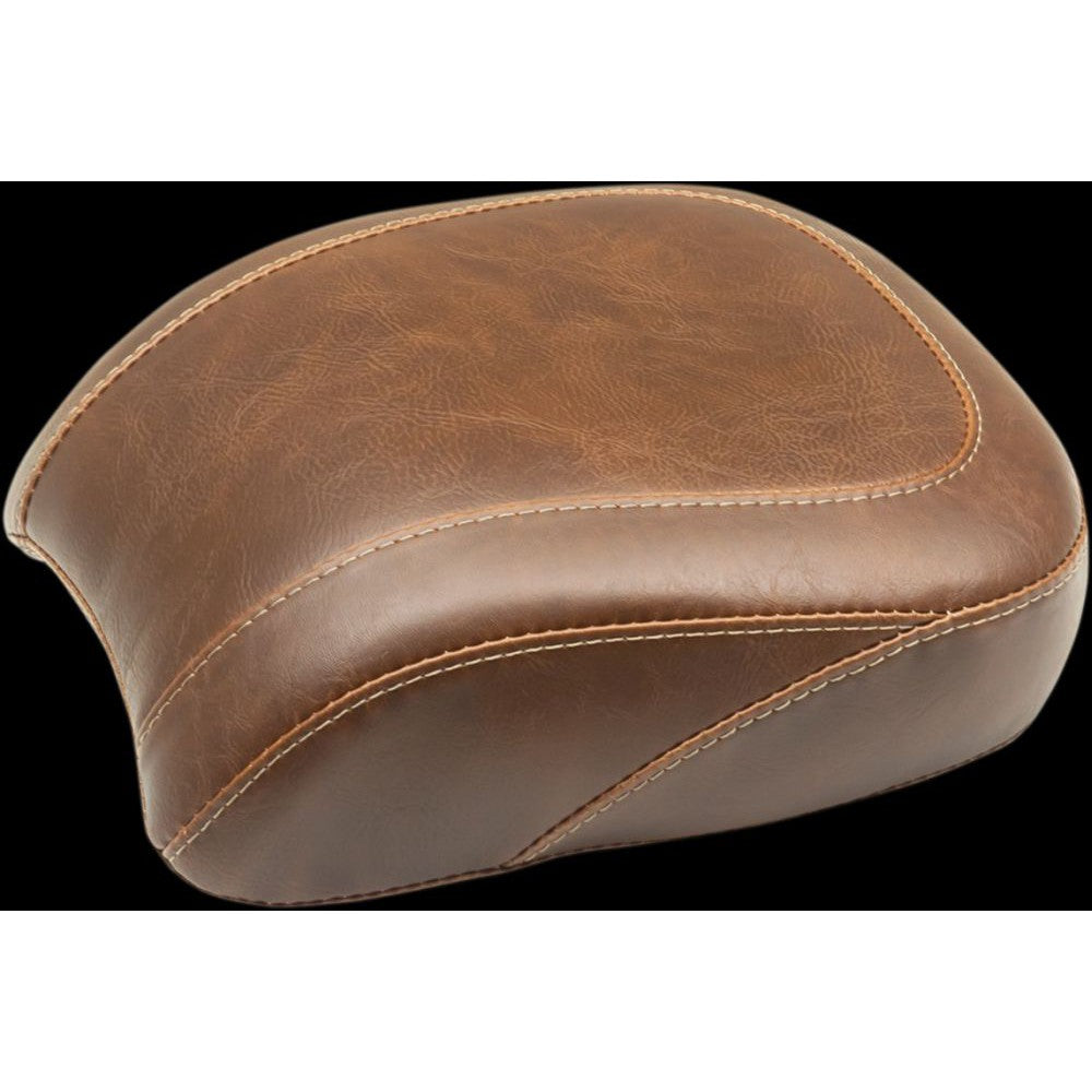 Mustang Wide Tripper Rear Passenger Seat Smooth Brown 83039