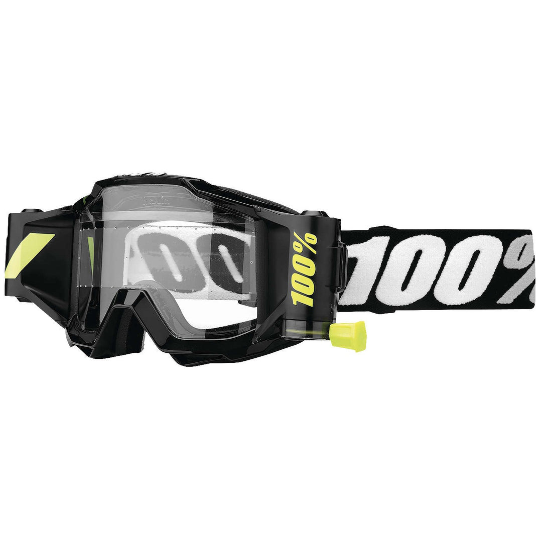 100% Gen1 Accuri Forecast Youth Goggle Black with Clear Lens - 50320-001-02