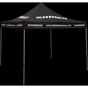 Shinko Black Aluminum Canopy 10' x 10' with Heavy Duty Frame
