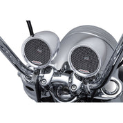 Kuryakyn Chrome Road Thunder Speaker Pods Bluetooth Controller Harley Motorcycle