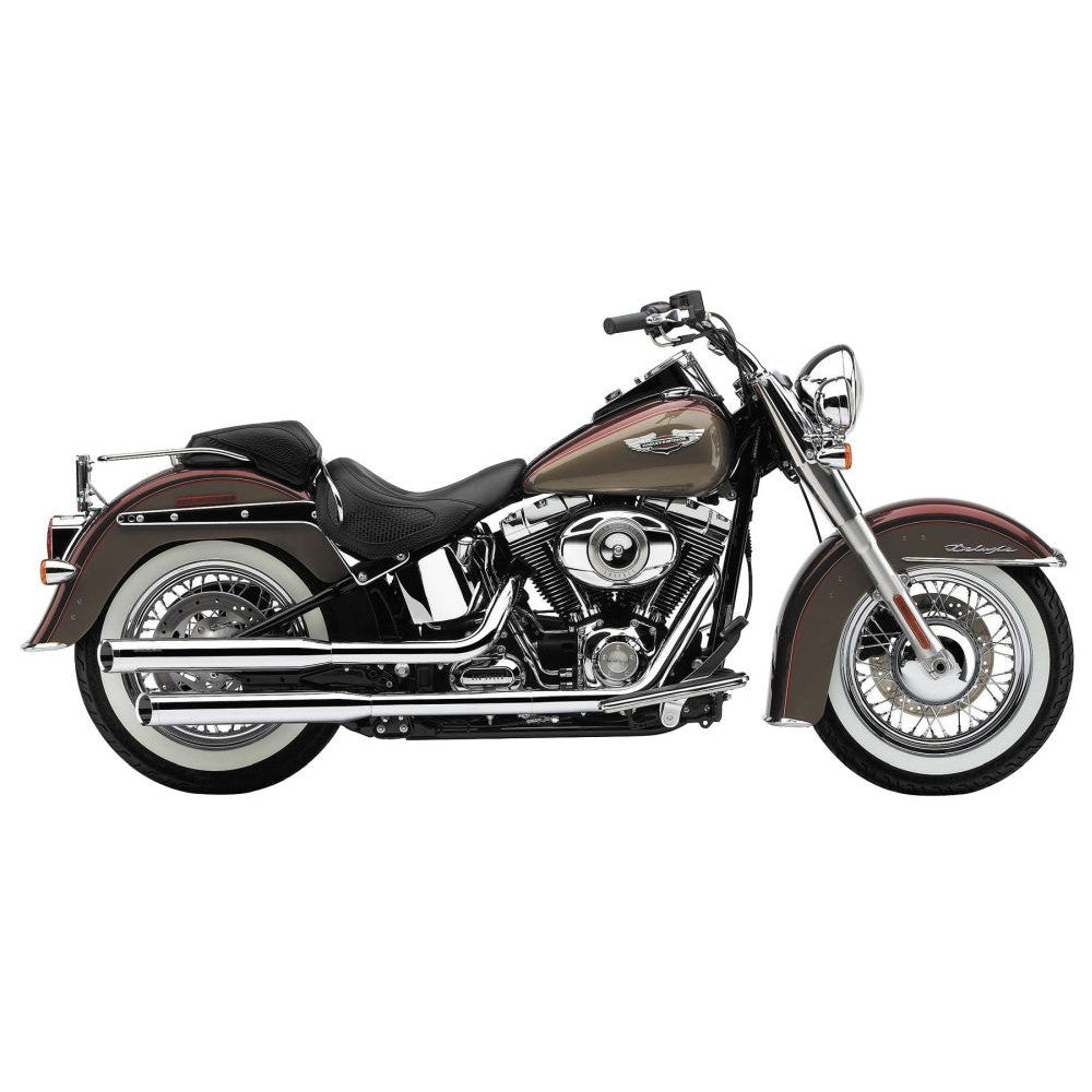 Cobra 3" Slip-On Mufflers with Tip Chrome - 6002