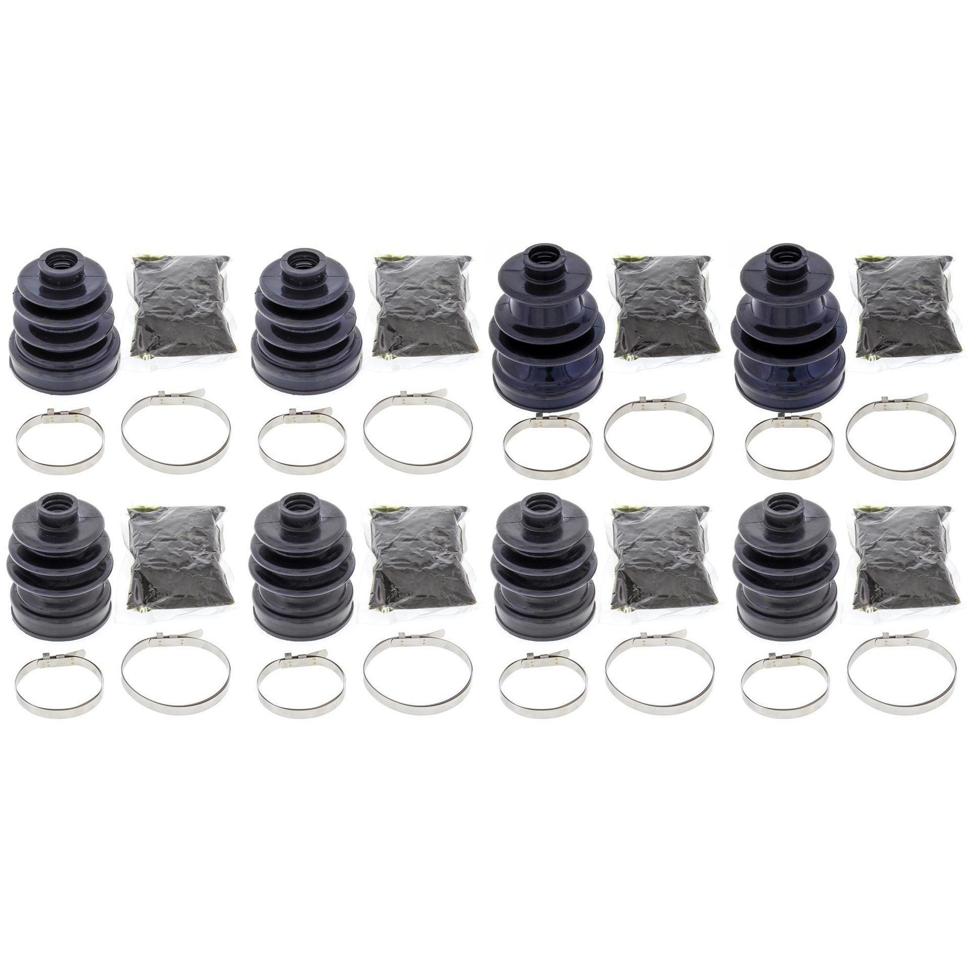Compl FR & RR Inner & Outer CV Boot Kit LTA-750 XP King Quad Power Steering 14