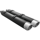 Silenciador deslizante Freedom Performance Liberty de 4" negro/cromado - IN00214