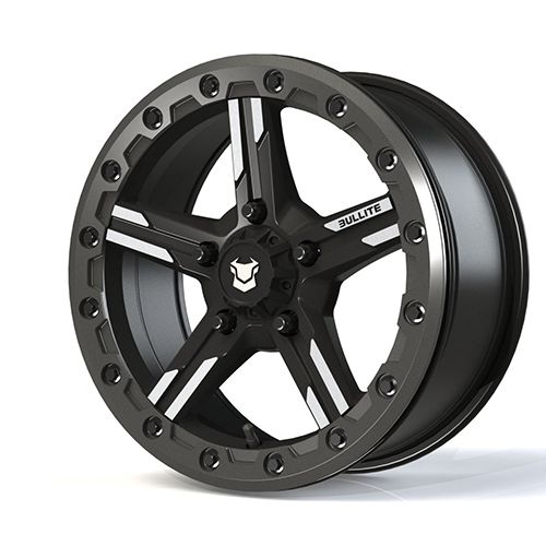 Bullite Shurikene Wheel 15X7.0 Gun Metal/Black 5/114.3 5+2