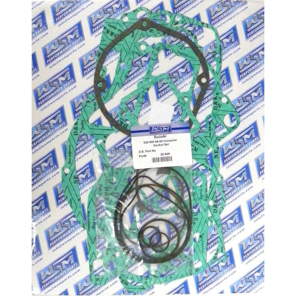 WSM Complete Gasket Kit For Suzuki 250 RM 06-08 25-949
