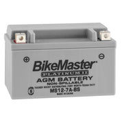 BikeMaster AGM 12V Platinum Battery For Aprilia SXV 550 2010 Grey