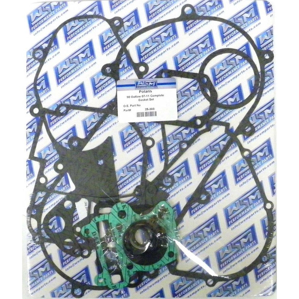 WSM Complete Gasket Kit For Polaris 90 Outlaw 07-11 25-303