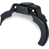 Cubierta de transmisión Kuryakyn para V-Twin en negro brillante