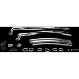 Cobra Swept Exhaust Chrome - 4218