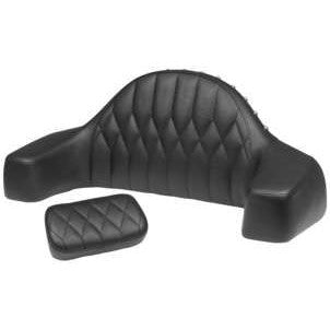 Mustang Backrest And Arm Rest Black For Indian Chief Roadmaster 2015-2021 76022