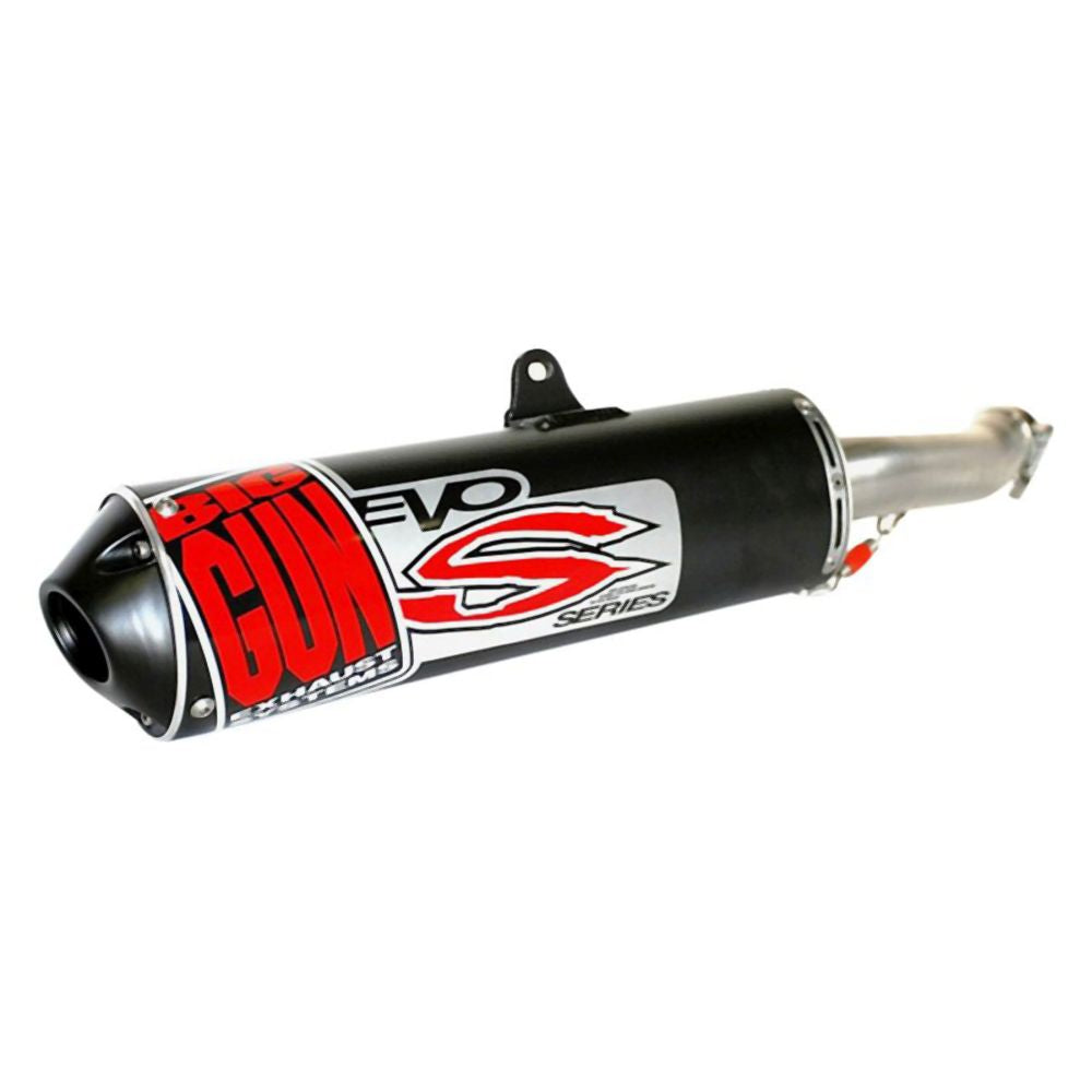 Big Gun EVO Street Stainless Steel Dual Slip-On Exhaust With Black End Tip For Kawasaki Ninja 2006-2007