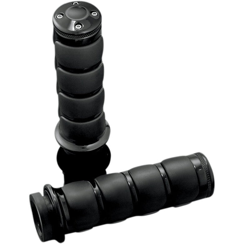 New Honda VTX1300S 2003-2007ISO Grips Black by Kuryakyn