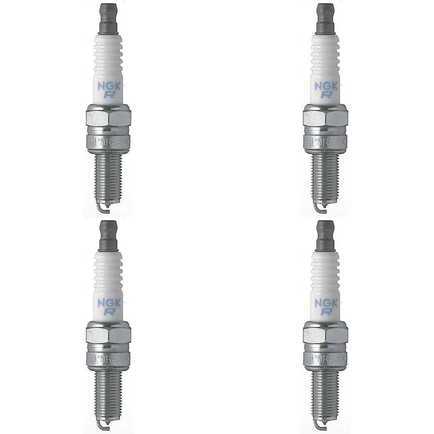 Set of 4 NGK Standard Spark Plugs for Yamaha ATTAK RXW10 2007-2006 Engine 1000cc