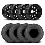Rines ITP Delta Steel de 12" y neumáticos Mayhem [26x9-12]