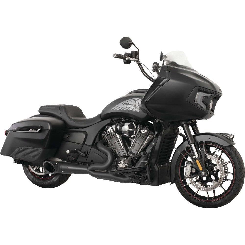 Freedom Performance Turnout 2-into-1 Exhaust Slash Tip Black - IN00271